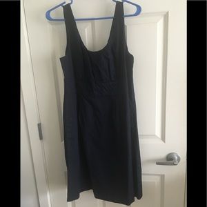 Jcrew factory navy dress with pockets